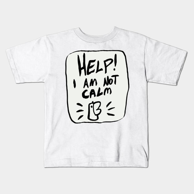 Duck's Calming Shirt Kids T-Shirt by HoseaHustle